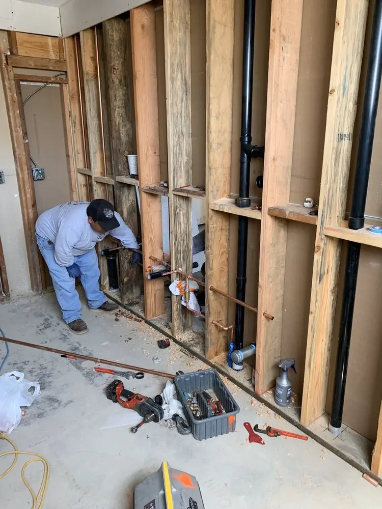 Commercial rough-in plumbing for Gas Line Repair in Yankee Springs